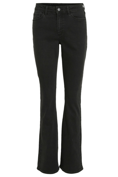 Vila vibetty rw flared jeans blk osc221-